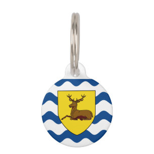 Flag of Hertfordshire Pet ID Tag