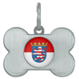 Flag of Hesse Pet ID Tag
