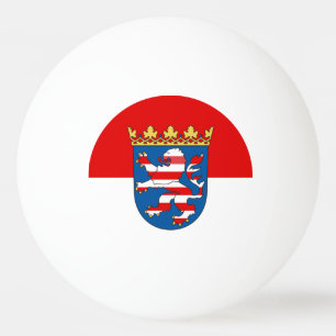 Flag of Hesse Ping-Pong Ball