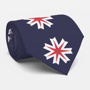 Flag of Hokkaido Prefecture, Japan Tie