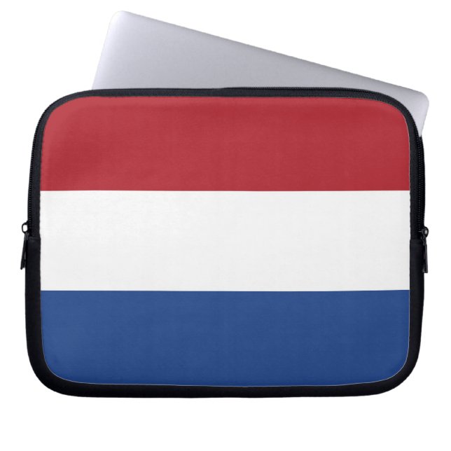 Flag of Holland Laptop Sleeve (Front)