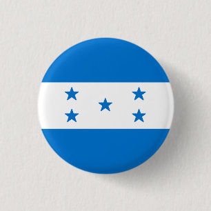 Flag of Honduras 1 Inch Round Button