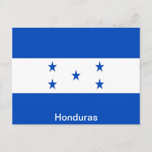 Flag of Honduras Postcard