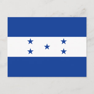 Flag of Honduras Postcard