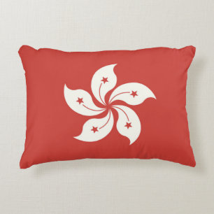 Flag of Hong Kong Accent Pillow