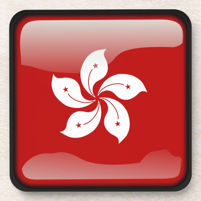 Flag of Hong Kong Coaster (Front)