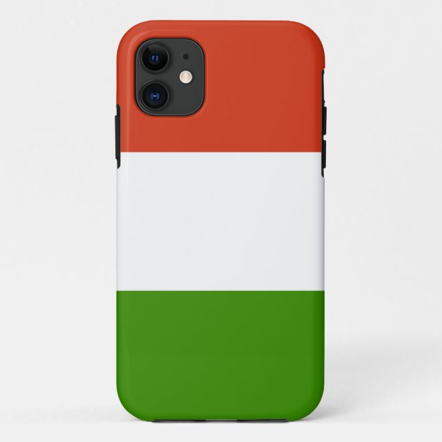 Flag of Hungary Case-Mate iPhone Case (Back)