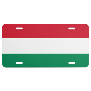 Flag of Hungary License Plate