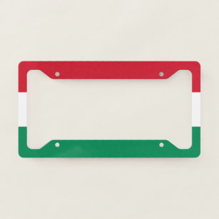 Flag of Hungary License Plate Frame