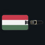 Flag of Hungary Luggage Tag<br><div class="desc">Flag of Hungary</div>