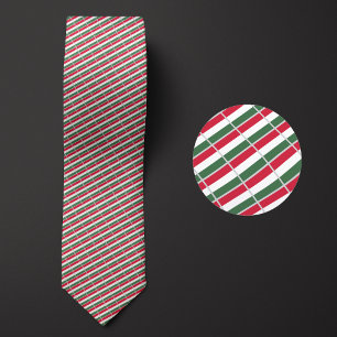 Flag of Hungary Pattern Tie