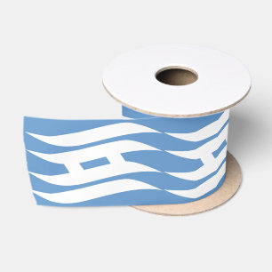Flag of Hyogo Prefecture, Japan Satin Ribbon