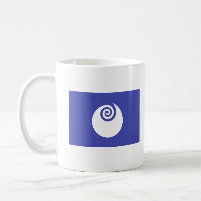 Flag of Ibaraki Prefecture, Japan Coffee Mug (Left)