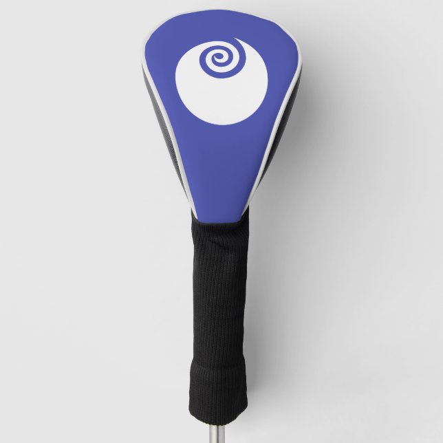 Flag of Ibaraki Prefecture, Japan Golf Head Cover (Front)