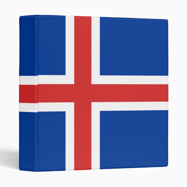 Flag of Iceland Binder (Front/Spine)