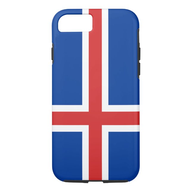 Flag of Iceland Case-Mate iPhone Case (Back)