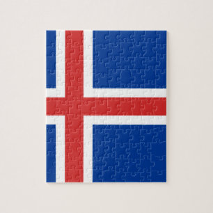 Flag of Iceland Jigsaw Puzzle