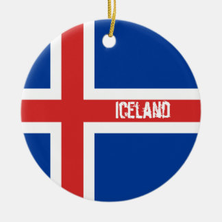 Flag of Iceland Ornament