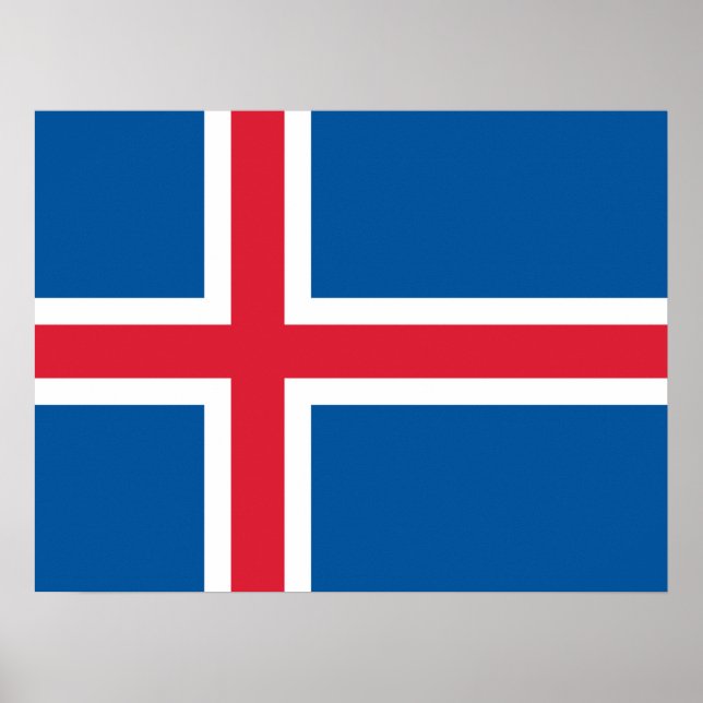 Flag of Iceland Poster (Front)