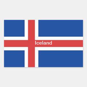 Flag of Iceland Sticker