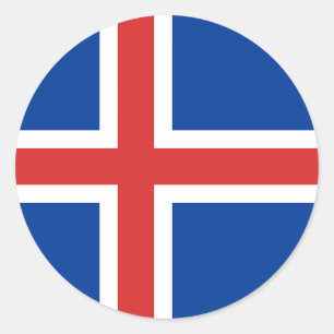 Flag of Iceland Sticker