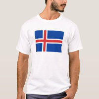 Flag of Iceland  T-Shirt