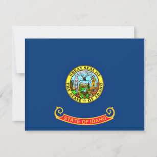 Flag of Idaho Card