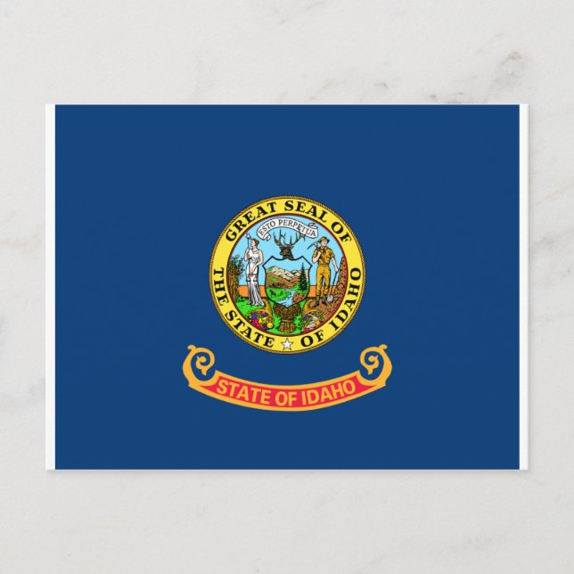 Flag of Idaho Postcard (Front)