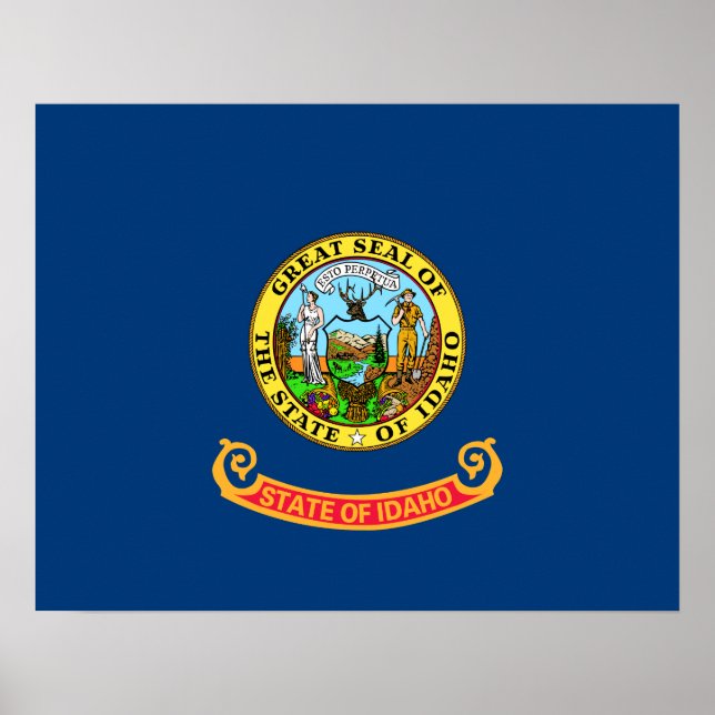 Flag of Idaho Poster (Front)