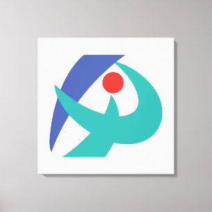 Flag of Iga, Mie, Japan Canvas Print