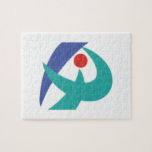 Flag of Iga, Mie, Japan Jigsaw Puzzle