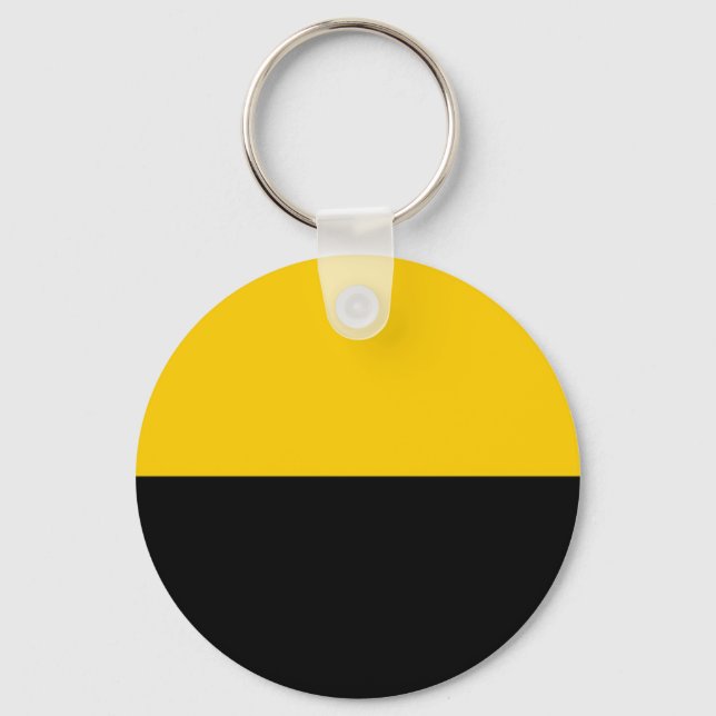 Flag of IJsselstein Keychain (Front)