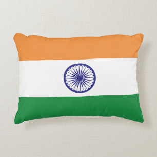 Flag of India Accent Pillow