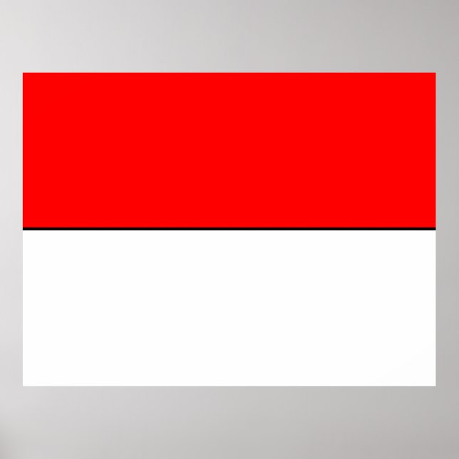 Flag of Indonesia Poster (Front)