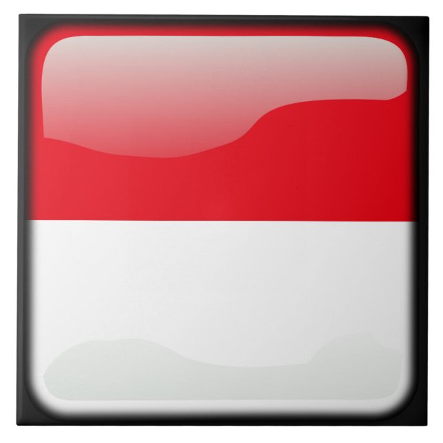 Flag of Indonesia Tile (Front)