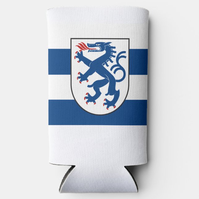 Flag of Ingolstadt, Bavaria - GERMANY Seltzer Can Cooler (Front)