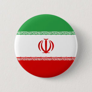 Flag of Iran 2 Inch Round Button