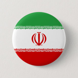 Flag of Iran 2 Inch Round Button