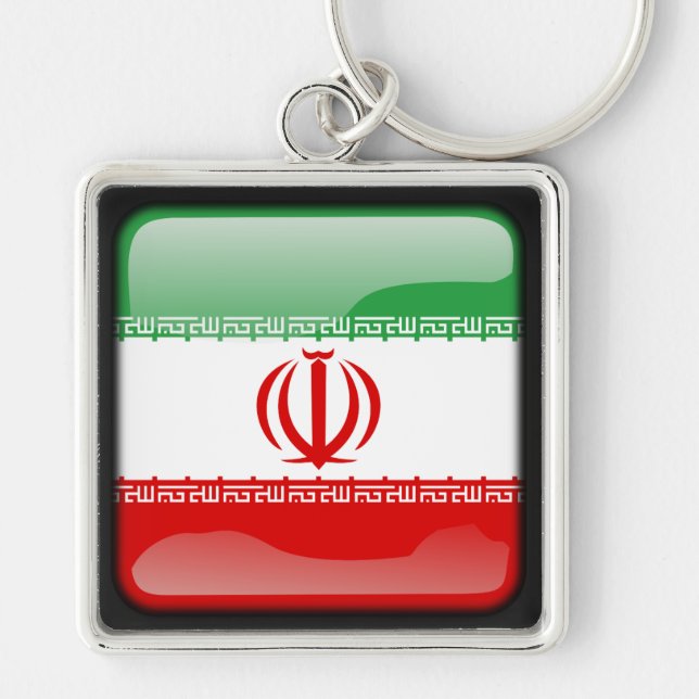 Flag of Iran Keychain (Front)