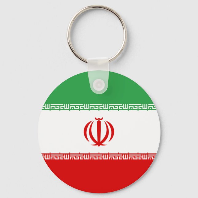 Flag of Iran Keychain (Front)