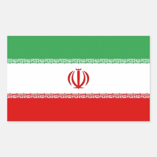 Flag of Iran Sticker (Front)