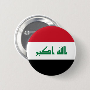 Flag of Iraq 2 Inch Round Button