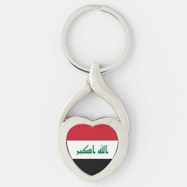 Flag of Iraq Keychain (Front)