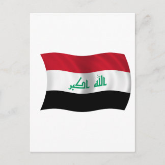 Flag of Iraq Postcard