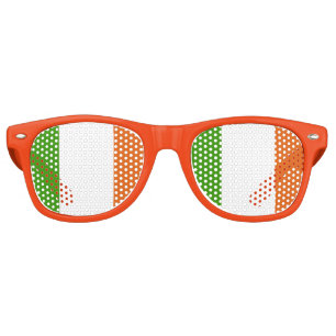 Flag of Ireland for Irish Patriots Retro Sunglasses