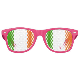 Flag of Ireland for Irish Patriots Retro Sunglasses