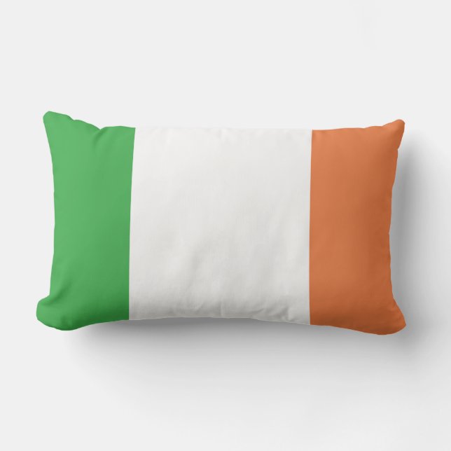 Flag of Ireland Lumbar Pillow (Front)