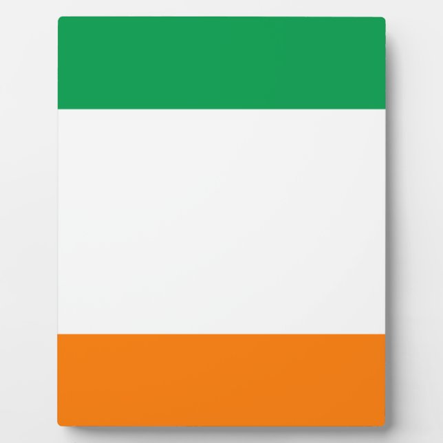 Flag of Ireland Plaque (Front)