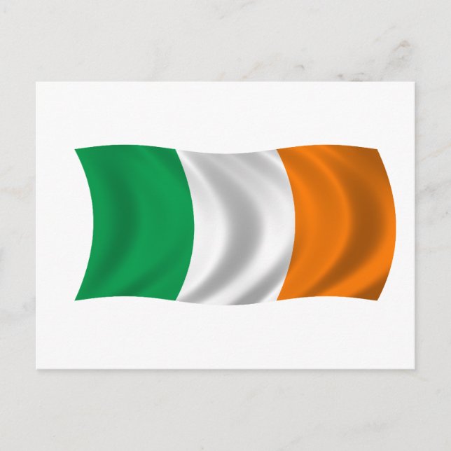 Flag of Ireland Postcard (Front)