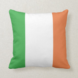 Flag of Ireland Throw Pillow